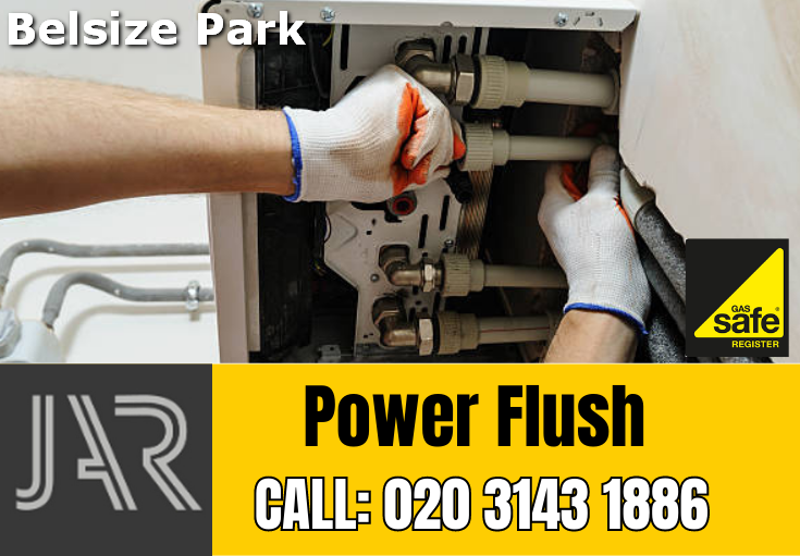 power flush Belsize Park